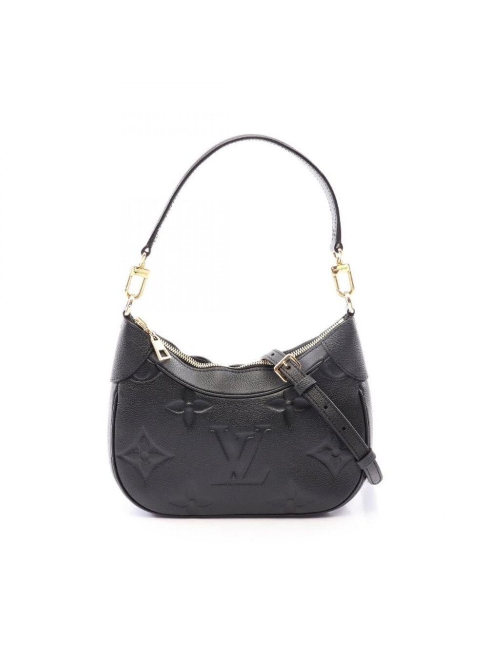 Louis Vuitton Handbag Bagatelle NM Monogram Empreinte Noir 2-Way Leather